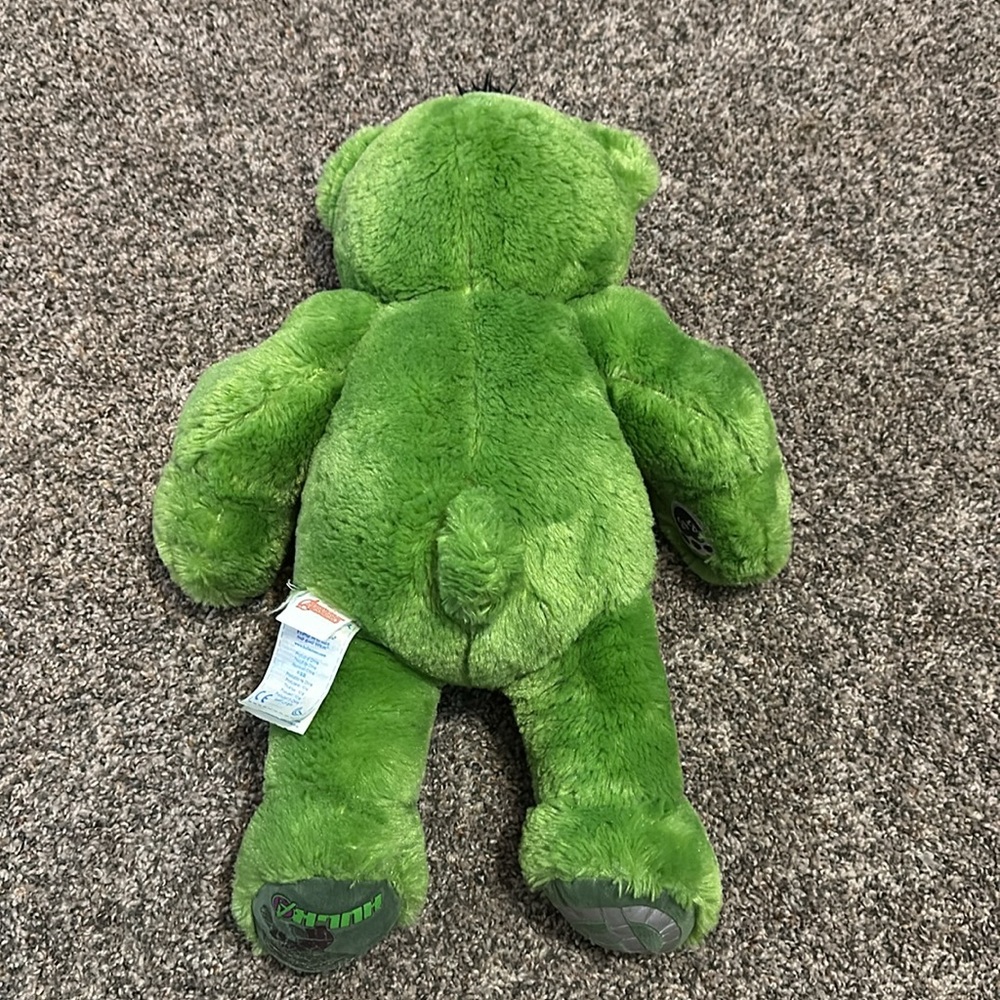 Build A Bear Marvel Avengers Incredible Hulk Bear Plush Costume 17" Stuffed - Picture 5 of 9